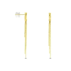 Boucles D'oreilles Pendantes Armoise Or Jaune-Histoire d'Or Clearance