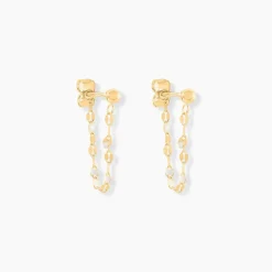 Histoire d'Or Boucles D'oreilles Pendantes Asteria Or Jaune