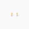 Boucles D'oreilles Pendantes Clementa Or Jaune Oxyde De Zirconium-Histoire d'Or Best