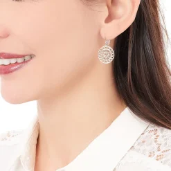 Boucles D'oreilles Pendantes Celso Plaqué Or Jaune-Histoire d'Or