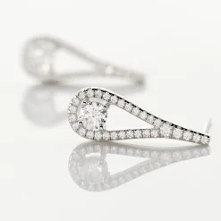 Histoire d'Or Boucles D'oreilles Pendantes Antonietta Argent  Oxyde De Zirconium