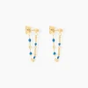 Histoire d'Or Boucles D'oreilles Pendantes Or Jaune Asteria
