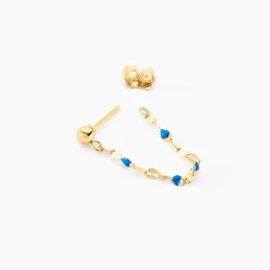 Histoire d'Or Boucles D'oreilles Pendantes Or Jaune Asteria