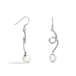 Boucles D'oreilles Perle D'imitation-Histoire d'Or Sale