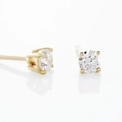 Histoire d'Or Boucles D'oreilles Puces Aphrodite
