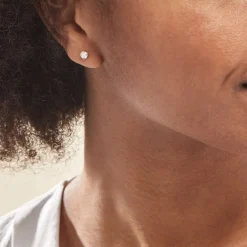 Histoire d'Or Boucles D'oreilles Puces Aphrodite