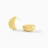 Histoire d'Or Boucles D'oreilles Puces Adoree Acier Jaune