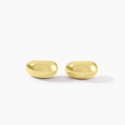 Histoire d'Or Boucles D'oreilles Puces Adoree Acier Jaune