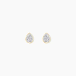 Boucles D'oreilles Puces Anitta Or Jaune-Histoire d'Or Sale