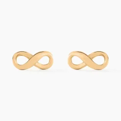 Boucles D'oreilles Puces Ajna Plaqué Or Jaune-Histoire d'Or Online