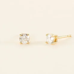 Histoire d'Or Boucles D'oreilles Puces Aphrodite
