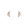 Histoire d'Or Boucles D'oreilles Puces Argent Rose Donella Oxyde De Zirconium