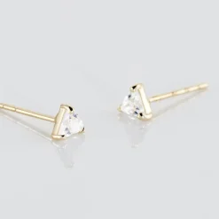 Histoire d'Or Boucles D'oreilles Puces Achilee Or Jaune Oxyde