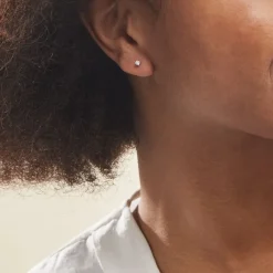 Histoire d'Or Boucles D'oreilles Puces Aphrodite