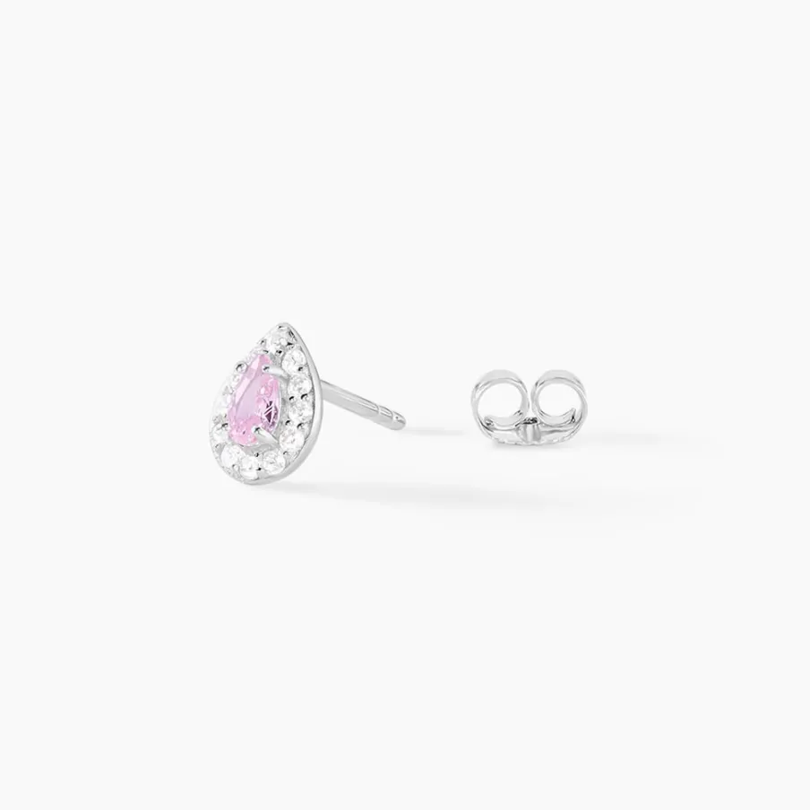 Histoire d'Or Boucles D'oreilles Puces Argent Blanc Tania Oxydes De Zirconium