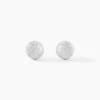 Histoire d'Or Boucles D'oreilles Puces Ayana Argent Blanc