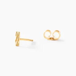 Histoire d'Or Boucles D'oreilles Puces Ash Or Jaune