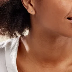 Histoire d'Or Boucles D'oreilles Puces Aphrodite