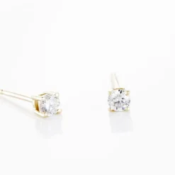 Histoire d'Or Boucles D'oreilles Puces Aphrodite