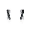 Boucles D'oreilles Puces Alric Or Blanc Diamant-Histoire d'Or Discount