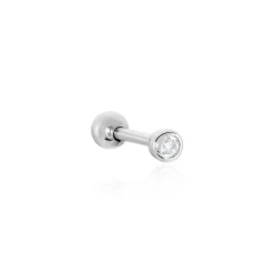 Histoire d'Or Boucles D'oreilles Puces Anani Argent Blanc Oxyde De Zirconium