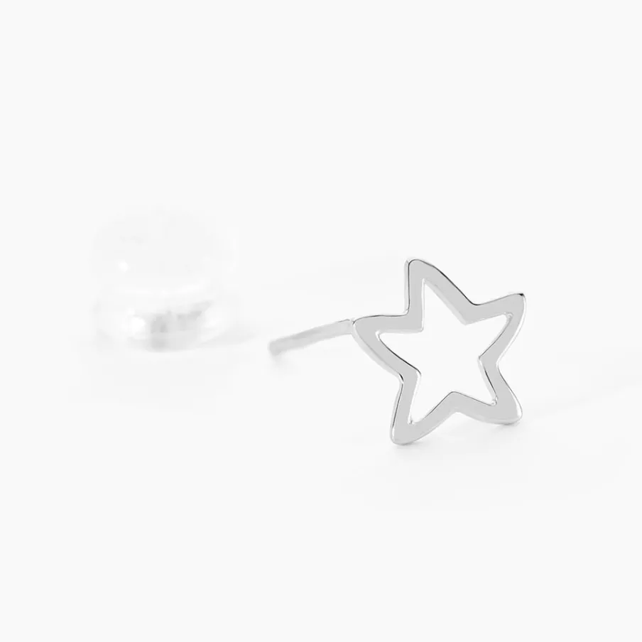 Histoire d'Or Boucles D'oreilles Puces Alphonsine Etoile De Mer