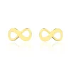 Histoire d'Or Boucles D'oreilles Puces Annie-francoise Infini Or Jaune