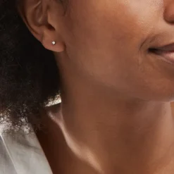 Histoire d'Or Boucles D'oreilles Puces Aphrodite