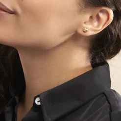 Boucles D'oreilles Puces Anne-maudae C艙urs Or Jaune-Histoire d'Or Clearance