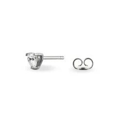 Boucles D'oreilles Puces Breana Argent Blanc Oxyde De Zirconium-Histoire d'Or Best