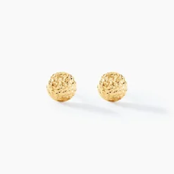 Histoire d'Or Boucles D'oreilles Puces Bernia Or Jaune
