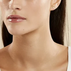 Boucles D'oreilles Puces Berangere Cercle Or Jaune-Histoire d'Or Hot