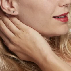 Boucles D'oreilles Puces Bartholomée Papillon Or Jaune-Histoire d'Or Best