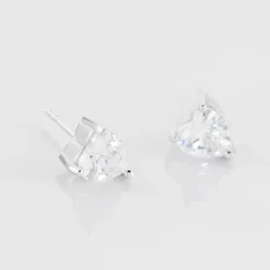 Histoire d'Or Boucles D'oreilles Puces Breana Argent Blanc Oxyde De Zirconium
