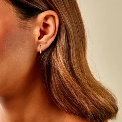 Boucles D'Oreilles Puces Bettino Or Jaune Diamant-Histoire d'Or New