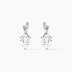 Histoire d'Or Boucles D'oreilles Puces Clothilde De Zirconium