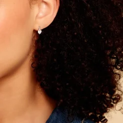 Histoire d'Or Boucles D'oreilles Puces Clothilde De Zirconium