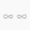 Boucles D'oreilles Puces Clélia Argent Blanc Oxyde De Zirconium-Histoire d'Or Online