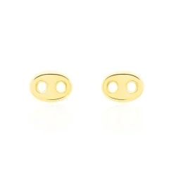 Boucles D'oreilles Puces Cara Or Jaune-Histoire d'Or Sale
