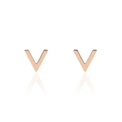 Boucles D'oreilles Puces Celene Or Rose-Histoire d'Or Best