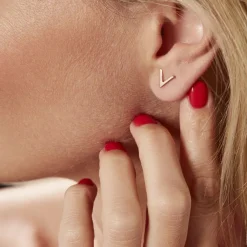 Boucles D'oreilles Puces Celene Or Rose-Histoire d'Or Best