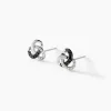 Histoire d'Or Boucles D'oreilles Puces Constellation Or Blanc Diamant