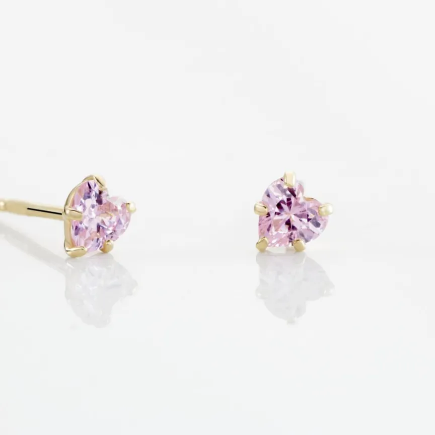 Boucles D'oreilles Puces Daria Or Jaune Oxyde-Histoire d'Or Best