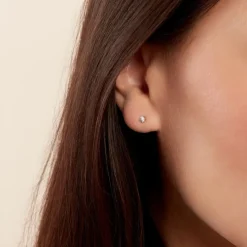 Boucles D'oreilles Puces Diamotion-Histoire d'Or Discount