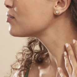 Boucles D'oreilles Puces Dolene Or Jaune Diamant-Histoire d'Or Sale