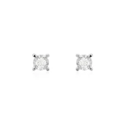 Boucles D'oreilles Puces Diamotion-Histoire d'Or Hot