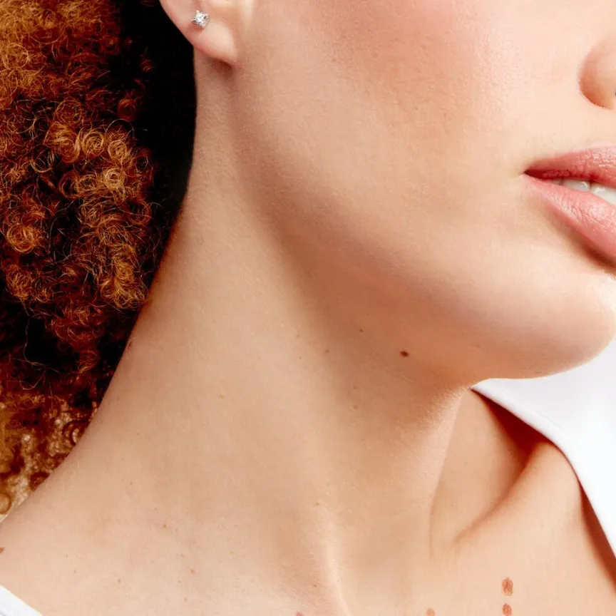 Boucles D'oreilles Puces Diamotion-Histoire d'Or Hot