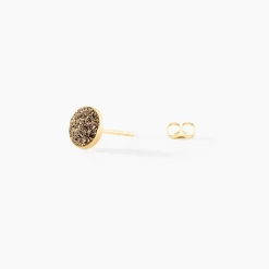 Boucles D'oreilles Puces Eryne Or Jaune-Histoire d'Or New