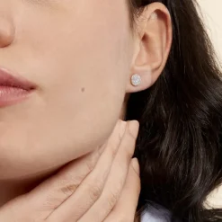 Boucles D'oreilles Puces Eryne Or Jaune-Histoire d'Or Online