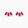 Boucles D'oreilles Puces Euclid Or Jaune Oxyde De Zirconium-Histoire d'Or Online